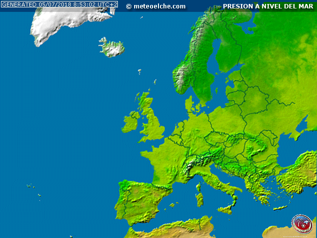 Situación Actual Europa  Isobárico