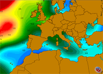 Ver actual altura olas mediterraneo